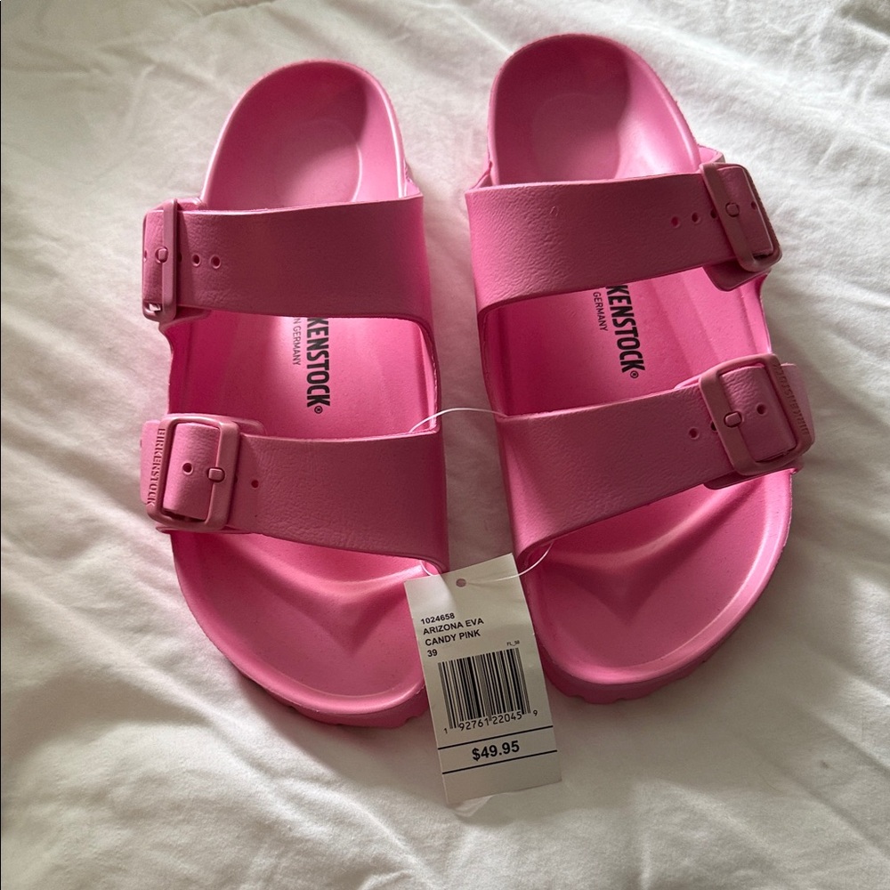 Birkenstock Candy Pink EVA Sandals